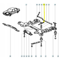 Spinka mocowanie Renault R21 OE 7700809959