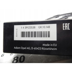 Pióra wycieraczek przód Opel CROSSLAND X 39123538