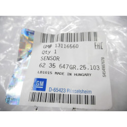 Czujnik zużycia klocków przód Vectra C 13116560