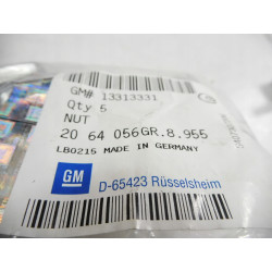 NAKRĘTKA ZACISKOWA M14 OPEL ASTRA J OE 13313331