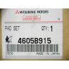 Klocki hamulcowe tył Mitsubishi ASX OE 4605B915