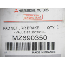 Klocki hamulcowe tył Mitsubishi Lancer MZ690350