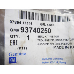 USZCZELEKI TŁOCZKA ZACISKU CHEVROLETAVEO 93740250