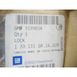 Zamek drzwi prawy przód Opel Astra G OE 9199834