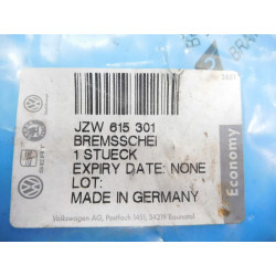 TARCZA HAMULCOWA PRZÓD AUDI 100 C4 JZW615301C