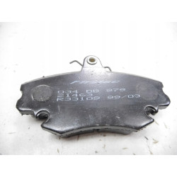 KLOCKI HAMULCOWE RENAULT TWINGO II PRZÓD WVA 21463