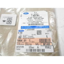 Naklejka drzwi lewy przód Ford Ranger OE 1854951