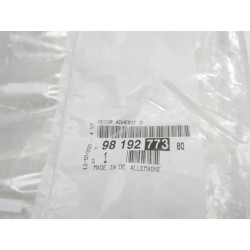 Naklejka drzwi prawy przód Berlingo OE 9819277380