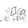 Naklejka drzwi prawy przód Odyssey 67326-SX0-003