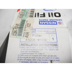 FILTR OLEJU NISSAN SUNNY OE A5208-W1106