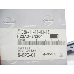 Listwa zderzaka przód Nissan Almera OE F22A0-2N201