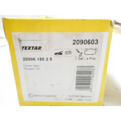 Zestaw klocków hamulcowych przód Textar 2090603