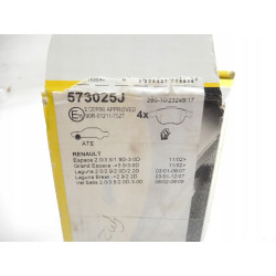 Zestaw klocków hamulcowych przód Jurid 573025J