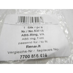 Pierścień ABS przód Renault Clio II 7700856416