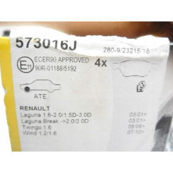 Klocki hamulcowe przód Jurid 573016J