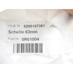Obejma rury wydechowej Renault Rapid 8200157361