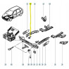 Mocowanie prawe Renault Scenic I OE 7750827149