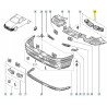 Absorber zderzaka przód Renault Megane 7701476624