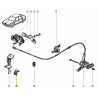 Zaślepka zamka klapy Renault R19 OE 7700785282
