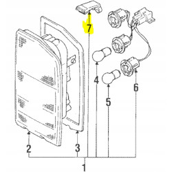 Element lampy tył Suzuki Vitara 35679-60A00