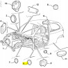 Zaślepka karoserii Alfa Romeo 147 OE 46780639