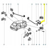 Zamek drzwi tylnych Renault Trafic I OE 7700660751