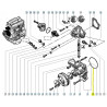 Uszczelka pompy wody Renault Master I 7701028445