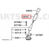 Osłona lewarka skrzyni Mitsubishi Strada MR388870