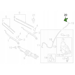 Złączka przewodu Kia Spectra OE 98661-29000