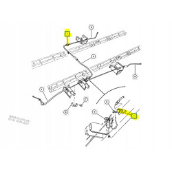Wspornik linki hamulca Grand Voyager K04683496AB