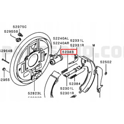 Sprężyna szczęk hamul. Mistubishi L200 OE MR493386