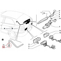 Zawór przewodu wycieraczki Fiat Croma OE 82357885
