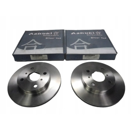 TARCZE HAMULCOWE PRZÓD STARLET P8 43512-16120