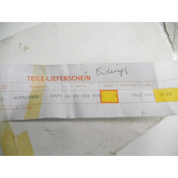 Naklejka listwy drzwi Twingo I OE 8200026870