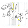 Nakrętka mechanizmu szyb Talisman X47 7707033001