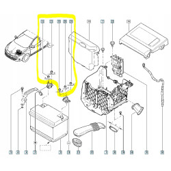 Nakrętki klem Renault Megane III OE 7703033159