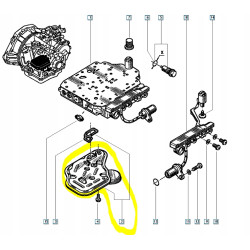 Filtr skrzyni biegów Renault Laguna OE 7701467878
