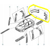 Naklejki listwy tył Renault Scenic I OE 7701470059