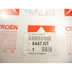 FILTR KABINOWY CITROEN XSARA VAN 00-05 6447 NT