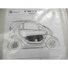 Naklejki drzwi Renault Twizy OE 8201303823