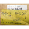Listwa ozdobna zderzaka LAND CRUISER 52753-60010