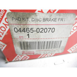 Klocki hamulcowe przód TOYOTA Matrix 4465-02070