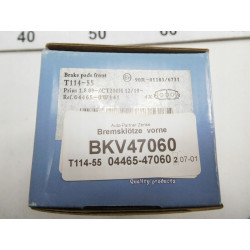 Klocki hamulcowe przód ASHUKI TOYOTA 04465-47060