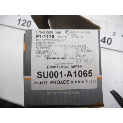 Klocki hamulcowe ASHUKI by Palidium P1-1178