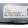 FILTR KABINOWY TOYOTA COROLLA VII VIII 17801-15070
