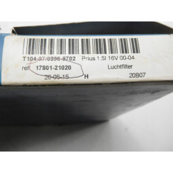 FILTR KABINOWY TOYOTA PRIUS I 00-04 17801-21020