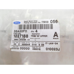 LISTWA SŁUPKA DRZWI PRAWA FORD FOCUS 1227188