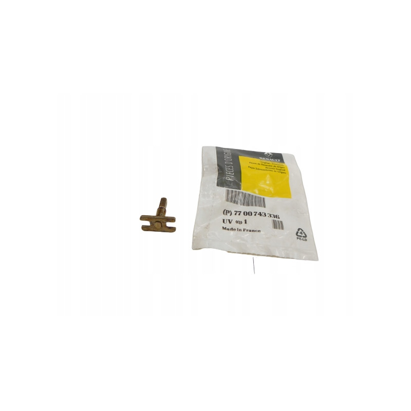 Oś dźwigni przepustnicy RENAULT 7700743336