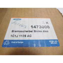 Tarcza hamulcowa wentylowana przód FORD 1473008 X2
