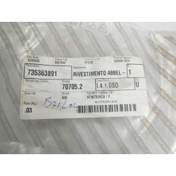 LISTWA PRZYLEPNA ZEWNĘTRZNA FIAT IDEA 735363891